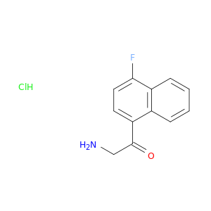 2-Amino-1-(4-fluoronaphthalen-1-yl)ethan-1-one Hydrochloride