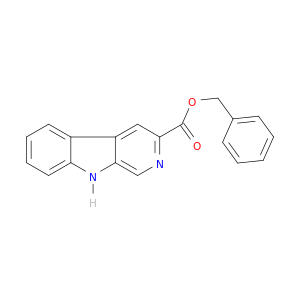 9H-Pyrido[3,4-b]indole-3-carboxylic acid, phenylmethyl ester