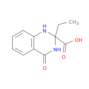 2-Quinazolinecarboxylicacid, 2-ethyl-1,2,3,4-tetrahydro-4-oxo-