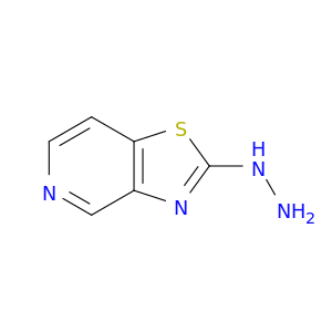 2-Hydrazinylthiazolo[4,5-c]pyridine