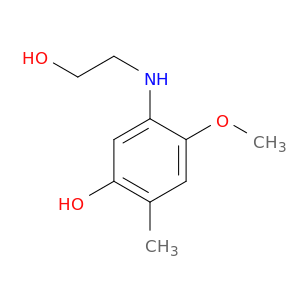 Phenol, 5-[(2-hydroxyethyl)amino]-4-methoxy-2-methyl-