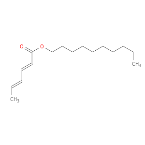2,4-Hexadienoic acid, decyl ester, (2E,4E)-