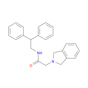 2H-Isoindole-2-acetamide, N-(2,2-diphenylethyl)-1,3-dihydro-