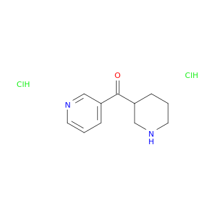 甲烷酮,3-哌啶基-3-吡啶基-,盐酸盐(1：2)