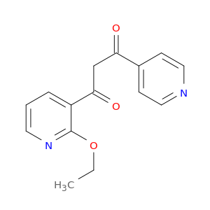 1,3-Propanedione, 1-(2-ethoxy-3-pyridinyl)-3-(4-pyridinyl)-