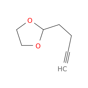 1,3-Dioxolane, 2-(3-butynyl)-