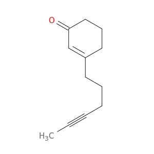 2-Cyclohexen-1-one, 3-(4-hexynyl)-