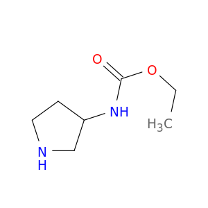 Carbamic acid, 3-pyrrolidinyl-, ethyl ester