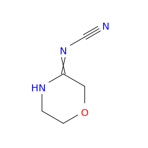 [(Morpholin-3-ylidene)amino]formonitrile