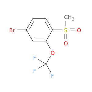 4-Bromo-1-methanesulfonyl-2-(trifluoromethoxy)benzene