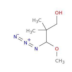 1-Propanol, 3-azido-3-methoxy-2,2-dimethyl-