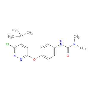 Urea,N'-[4-[[6-chloro-5-(1,1-dimethylethyl)-3-pyridazinyl]oxy]phenyl]-N,N-dimethyl-