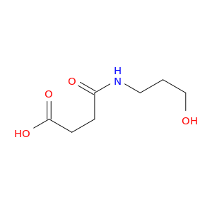 Butanoic acid, 4-[(3-hydroxypropyl)amino]-4-oxo-