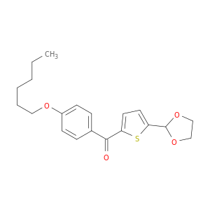 5-(1,3-DIOXOLAN-2-YL)-2-(4-HEXYLOXYBENZOYL)THIOPHENE