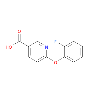 6-(2-氟苯氧基)-3-吡啶羧酸