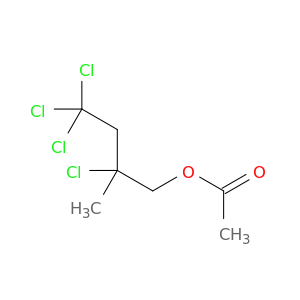 1-Butanol, 2,4,4,4-tetrachloro-2-methyl-, acetate