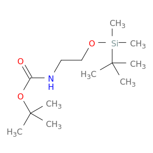 2-叔丁基二甲基硅氧基乙基氨基甲酸叔丁酯