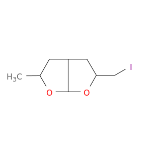 Furo[2,3-b]furan, hexahydro-2-(iodomethyl)-5-methyl-
