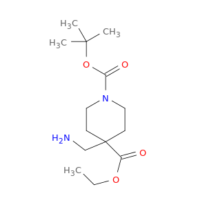 1-(叔丁氧羰基)-4-氨基甲基哌啶-4-羧酸乙酯