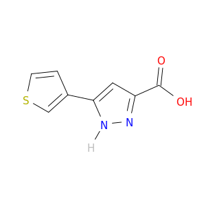 5-(3-噻吩基)-1H-吡唑-3-羧酸