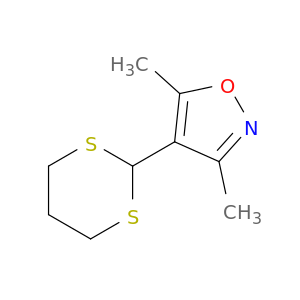 Isoxazole, 4-(1,3-dithian-2-yl)-3,5-dimethyl-