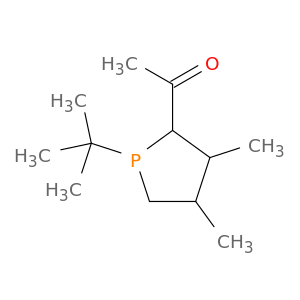 Ethanone, 1-[1-(1,1-dimethylethyl)-3,4-dimethyl-1H-phosphol-2-yl]-