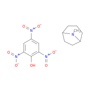 2,4,6-trinitrophenol- 8-methyl-8-azabicyclo[3.2.1]octane(1:1)