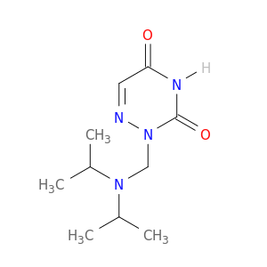 1,2,4-Triazine-3,5(2H,4H)-dione, 2-[[bis(1-methylethyl)amino]methyl]-