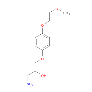 2-Propanol, 1-amino-3-[4-(2-methoxyethoxy)phenoxy]-