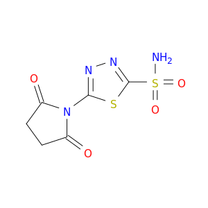 1,3,4-Thiadiazole-2-sulfonamide, 5-(2,5-dioxo-1-pyrrolidinyl)-
