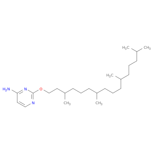 4-Pyrimidinamine, 2-[(3,7,11,15-tetramethylhexadecyl)oxy]-