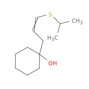 Cyclohexanol, 1-[3-[(1-methylethyl)thio]-2-propenyl]-