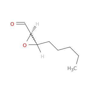 Oxiranecarboxaldehyde, 3-pentyl-, (2R,3R)-