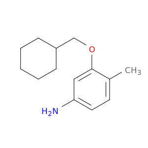 3-(Cyclohexylmethoxy)-4-methylaniline