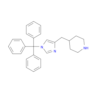 Piperidine, 4-[[1-(triphenylmethyl)-1H-imidazol-4-yl]methyl]-