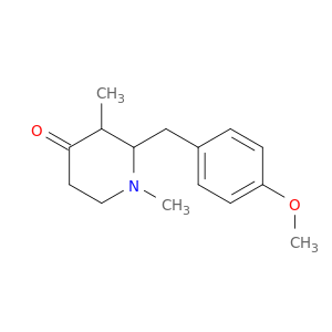 4-Piperidinone, 2-[(4-methoxyphenyl)methyl]-1,3-dimethyl-