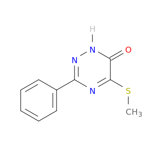 1,2,4-Triazin-6(1H)-one, 5-(methylthio)-3-phenyl-
