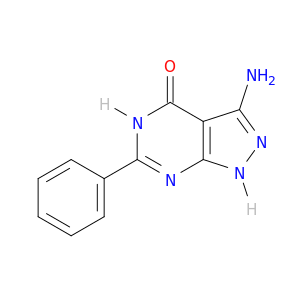 4H-Pyrazolo[3,4-d]pyrimidin-4-one,3-amino-1,5-dihydro-6-phenyl-