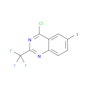Quinazoline,4-chloro-6-iodo-2-(trifluoromethyl)-