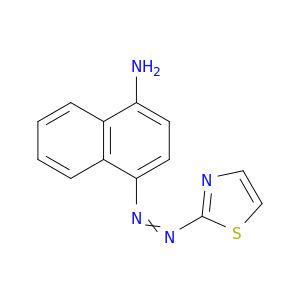 1-Naphthalenamine, 4-(2-thiazolylazo)-