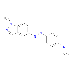 Benzenamine,N-methyl-4-[2-(1-methyl-1H-indazol-5-yl)diazenyl]-