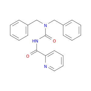 N-(((DIBENZYL)AMINO)CARBONYL)-2-PYRIDINECARBOXAMIDE