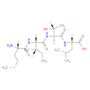 L-Leucine, L-methionyl-L-isoleucyl-L-threonyl-