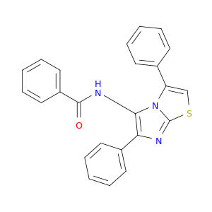 Benzamide, N-(3,6-diphenylimidazo[2,1-b]thiazol-5-yl)-