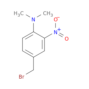 Benzenamine, 4-(bromomethyl)-N,N-dimethyl-2-nitro-