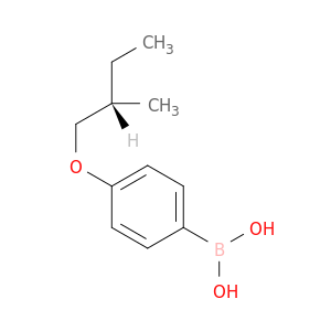 Boronic acid, [4-[(2S)-2-methylbutoxy]phenyl]-