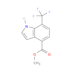 Methyl 7-(trifluoromethyl)-1H-indole-4-carboxylate