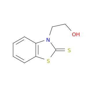 2(3H)-Benzothiazolethione,3-(2-hydroxyethyl)-