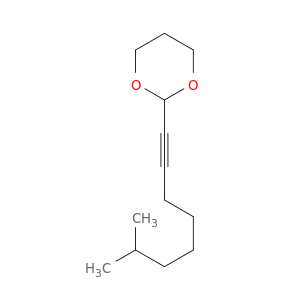 1,3-Dioxane, 2-(7-methyl-1-octynyl)-