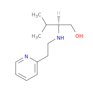 1-Butanol, 3-methyl-2-[[2-(2-pyridinyl)ethyl]amino]-, (2S)-